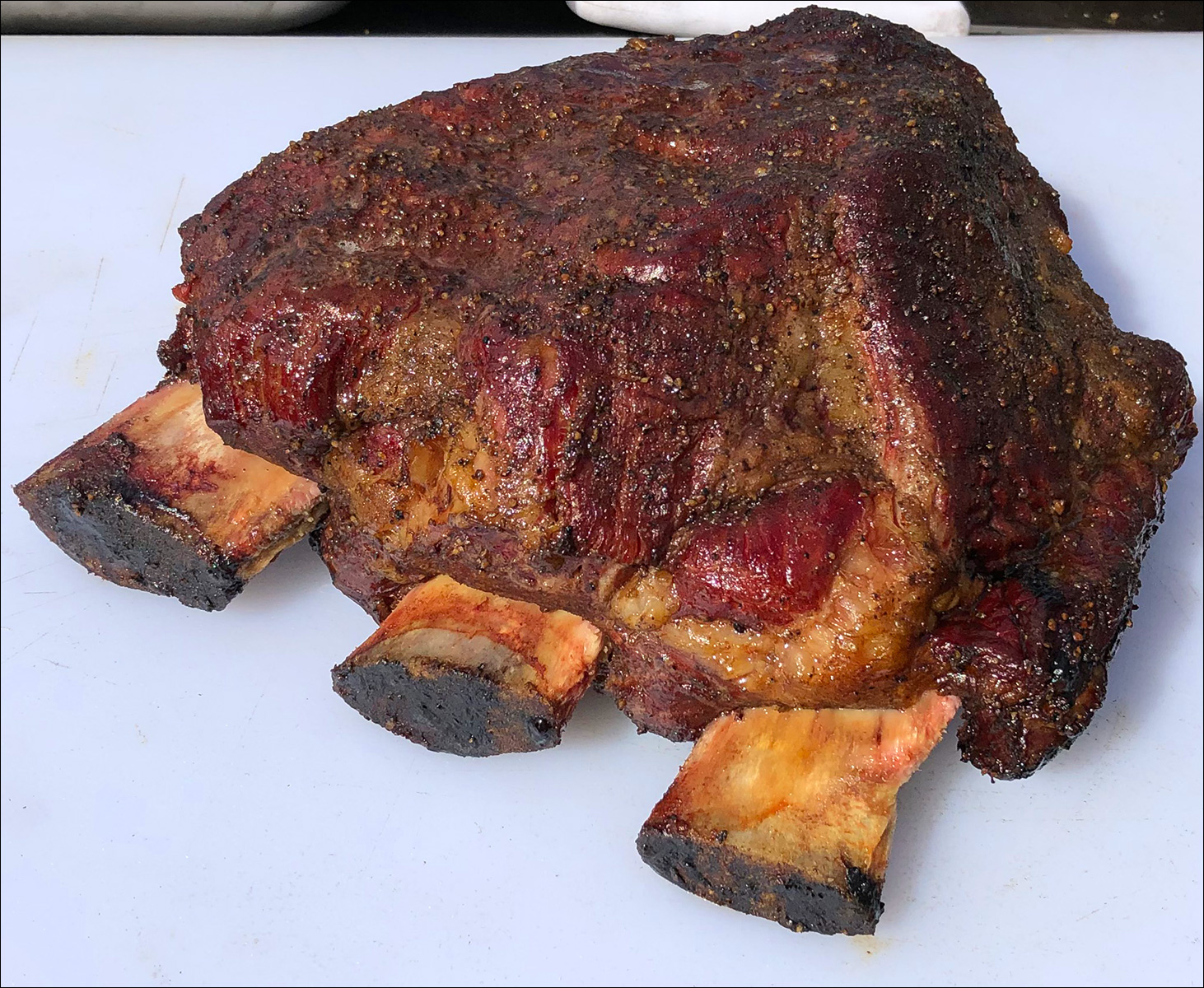Ribs Beef on a Peacemaker Grill Andrew Parent