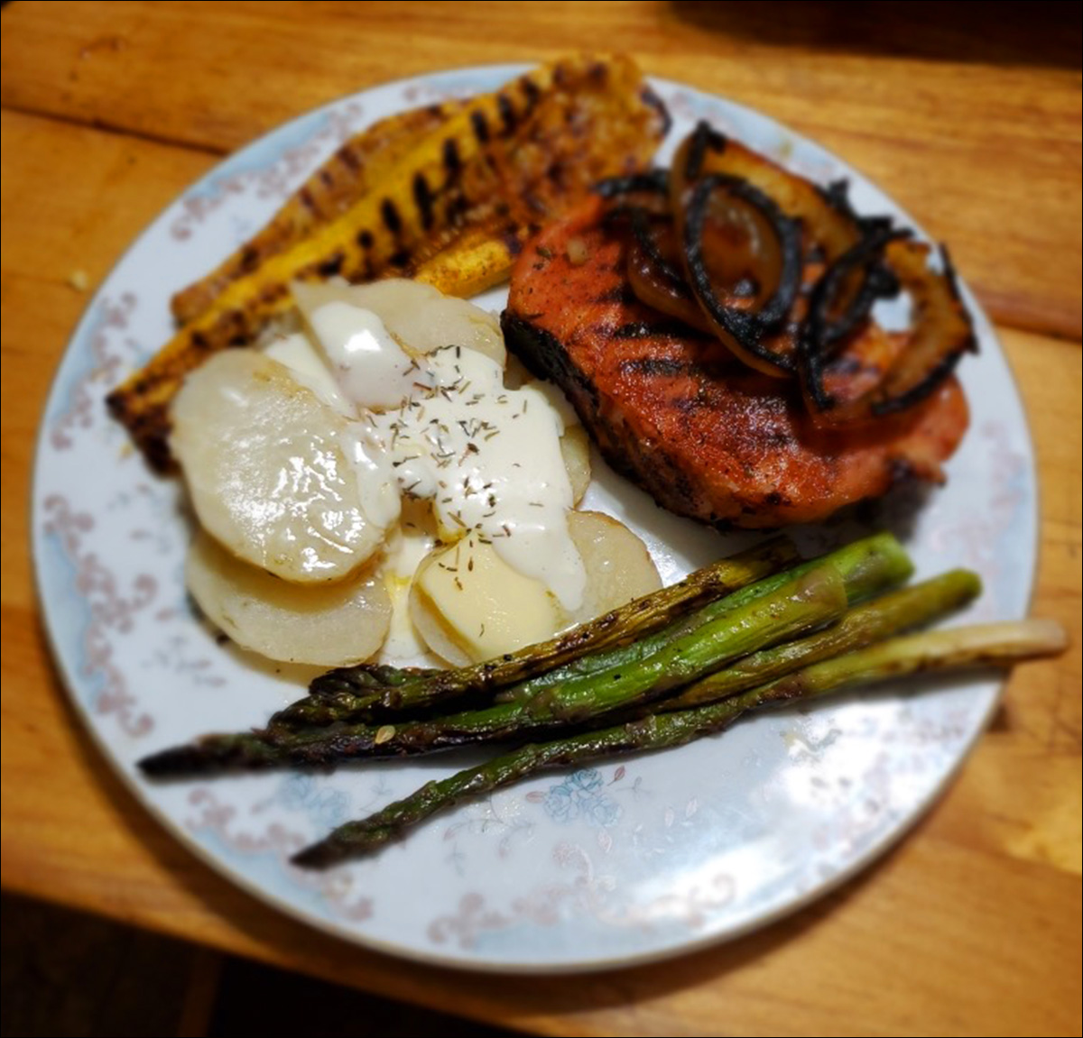 Steak And Veggies Peacemaker Grill Andrew Parent